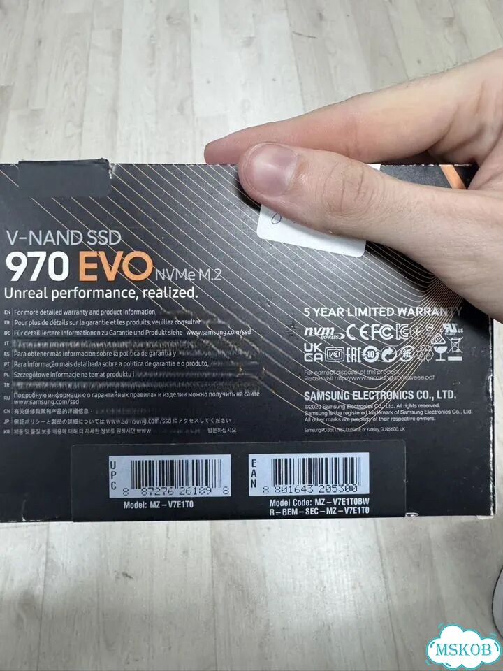 Samsung 970 EVO SSD M.2 1TB фото 4