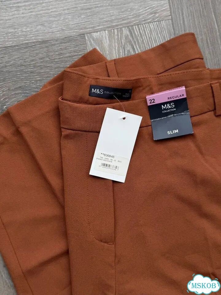 Брюки Marks and Spencer slim XL фото 1