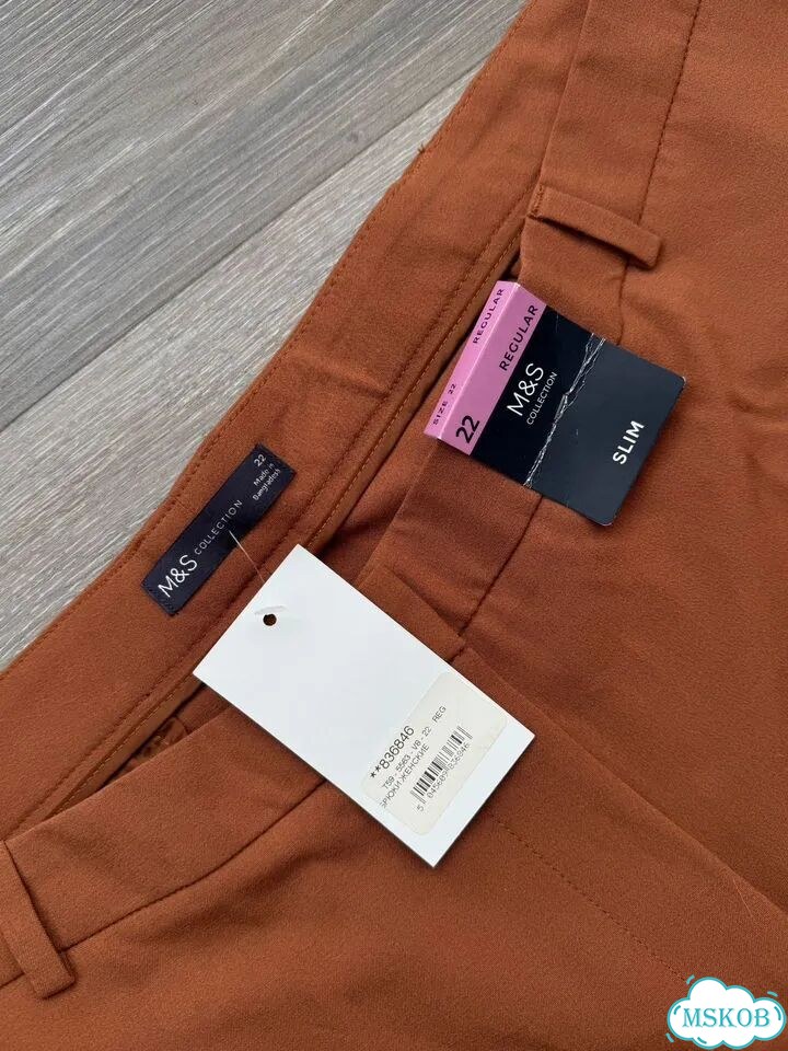 Брюки Marks and Spencer slim XL фото 4