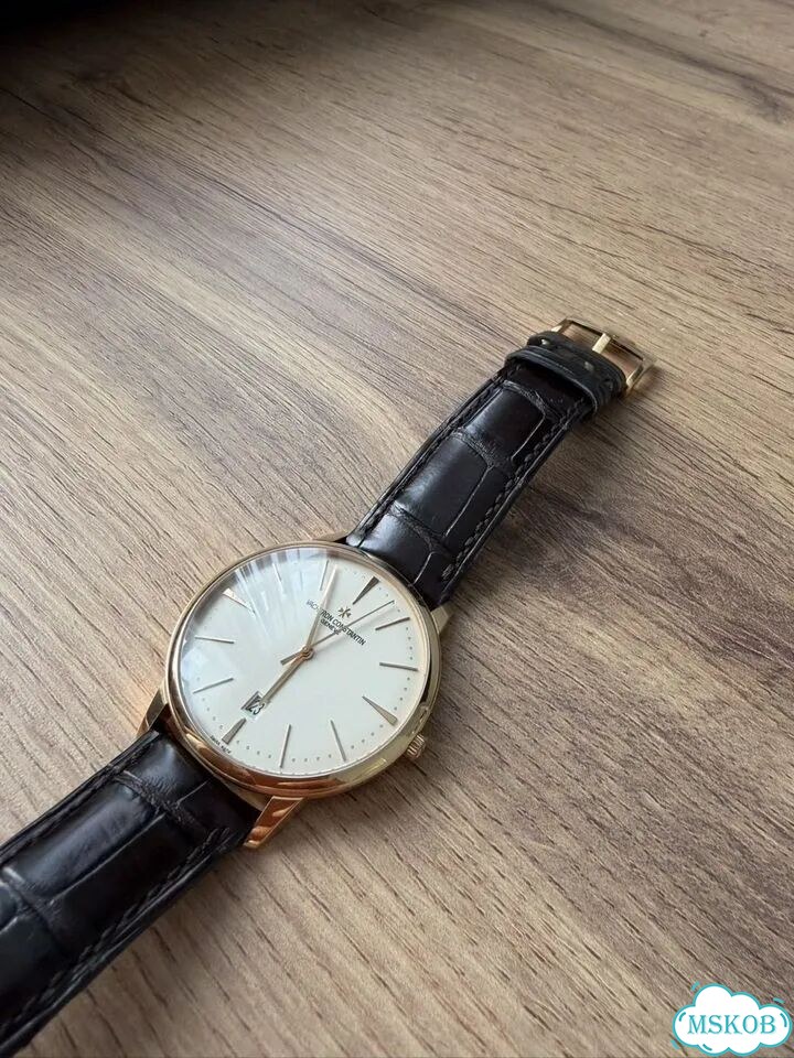Швейцарские часы Vacheron Constantin золотые фото 4