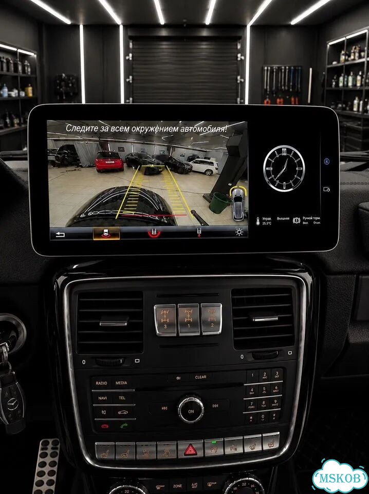 Монитор андроид mercedes G класс 2013-2018 фото 5