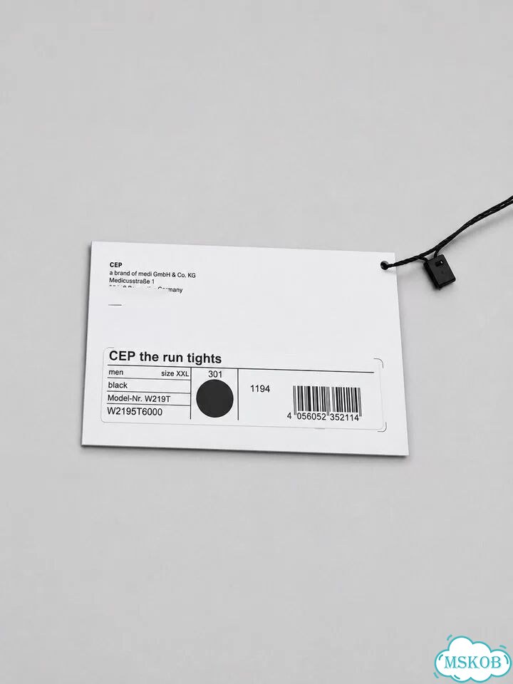 Компрессионные леггинсы CEP Men's The Run Support фото 6