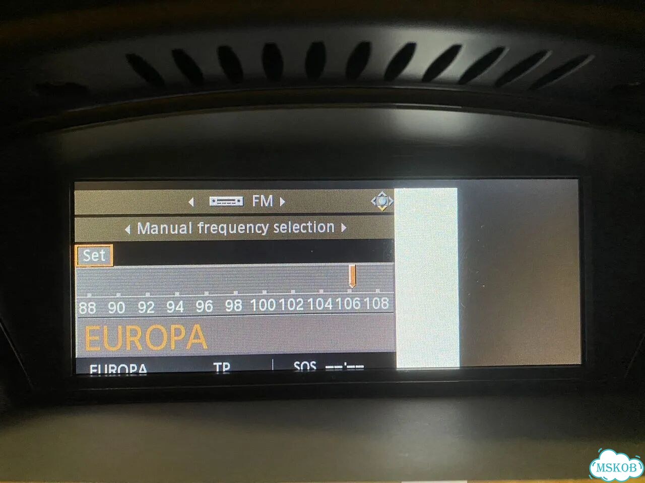 Монитор BMW CCC Mask e60 e63 e90 фото 6