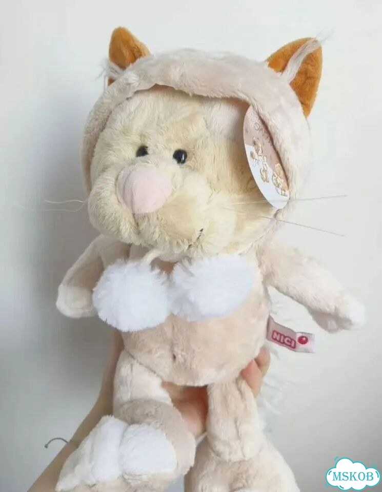 Игрушка мягкая кот в капюшоне Nici фото 4