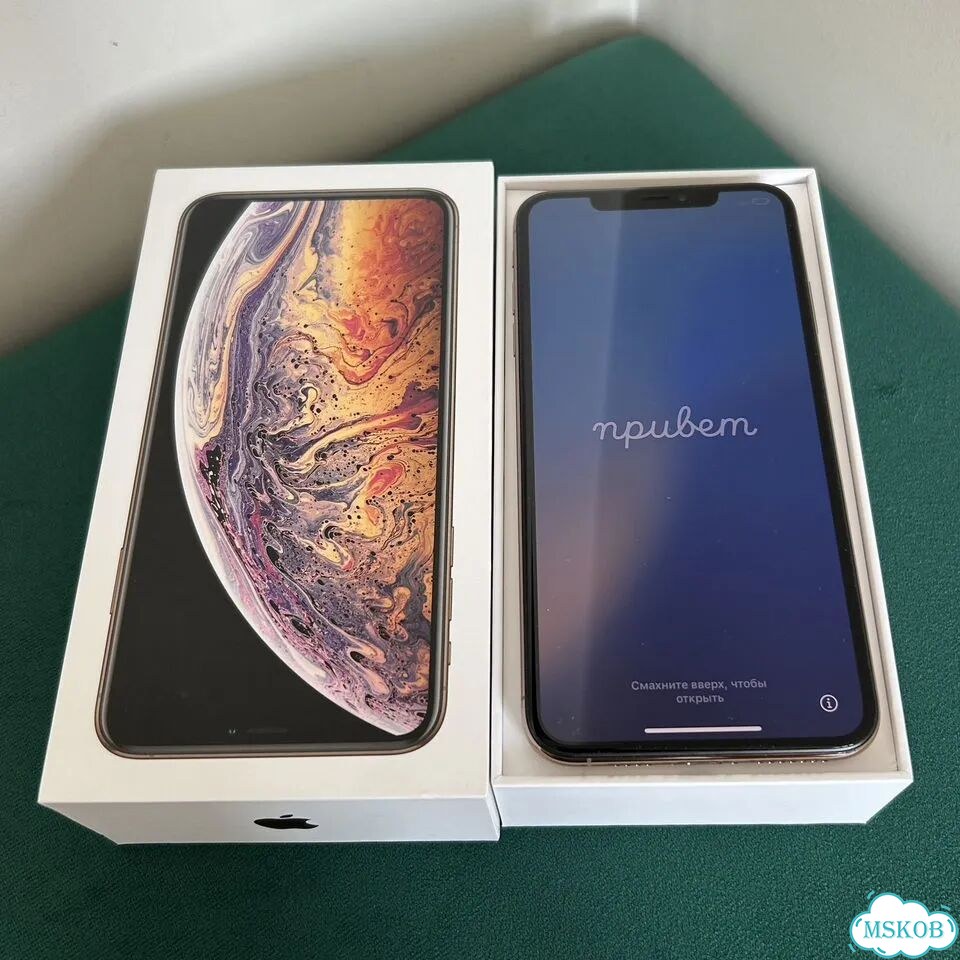 iPhone xs max 256 gb золотой фото 1