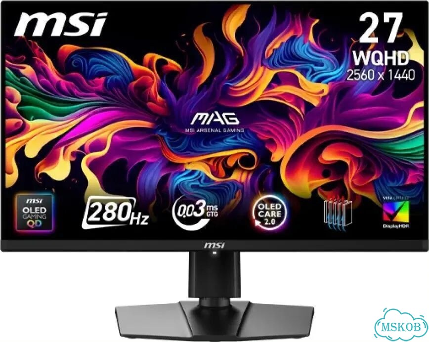 Игровой монитор MSI 271QP X28 QD-oled 2K 280 Гц фото 3