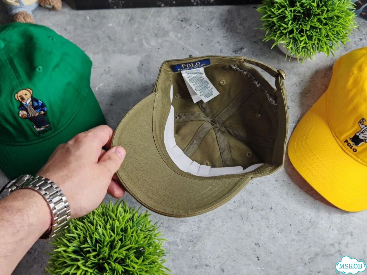 Кепка Polo Ralph Lauren хаки фото 7