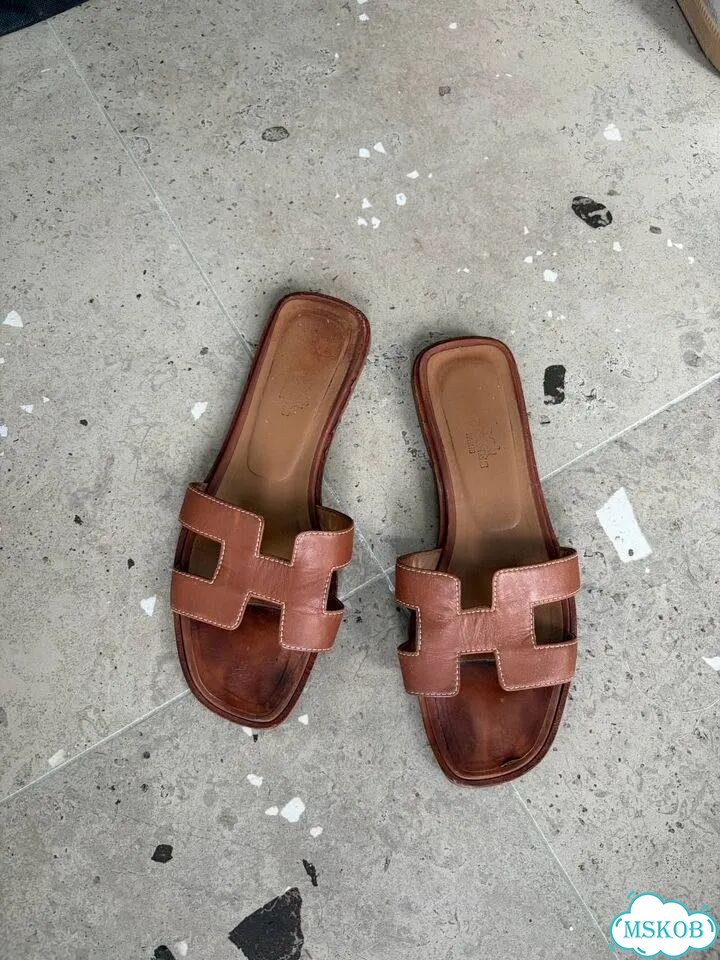 Тапочки hermes женские 37 фото 1