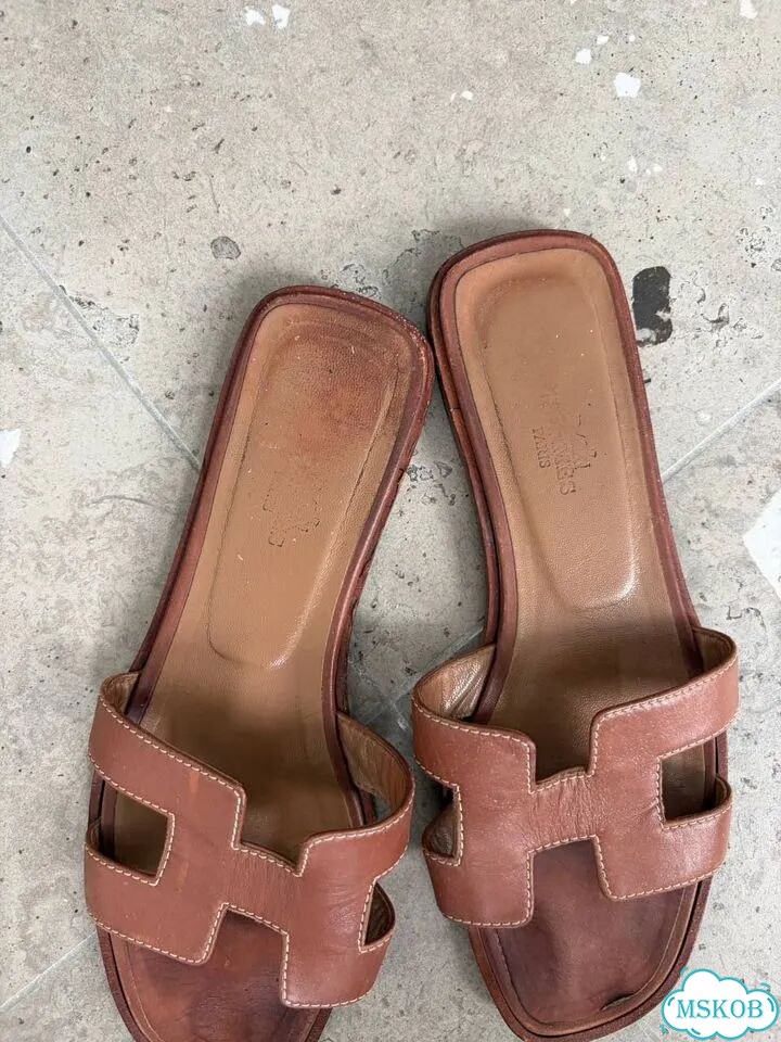Тапочки hermes женские 37 фото 2