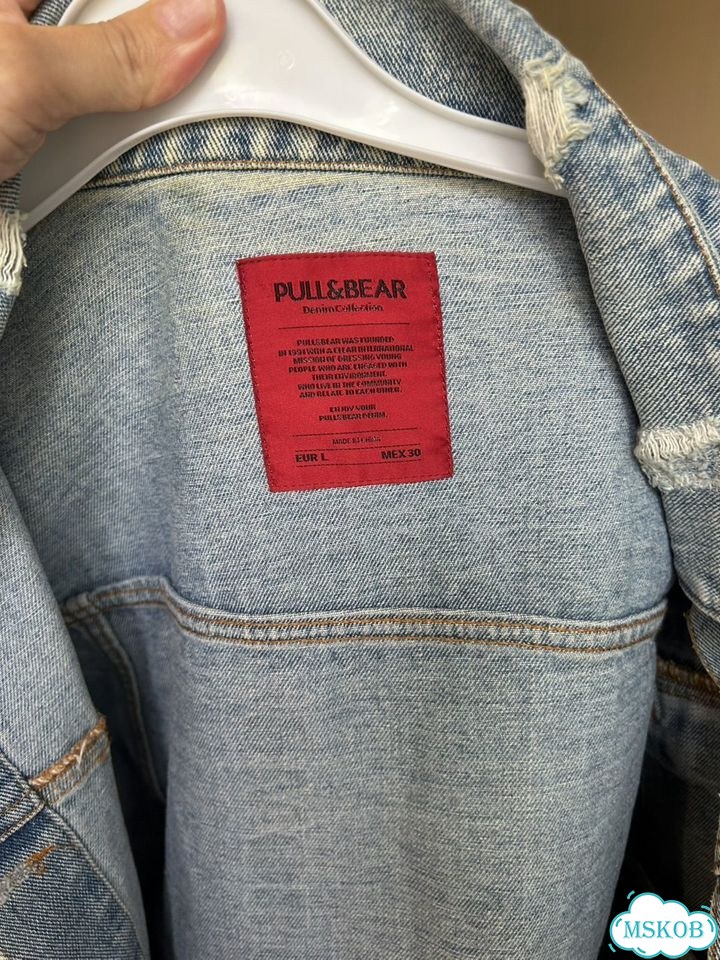 Джинсовая куртка pull bear фото 1