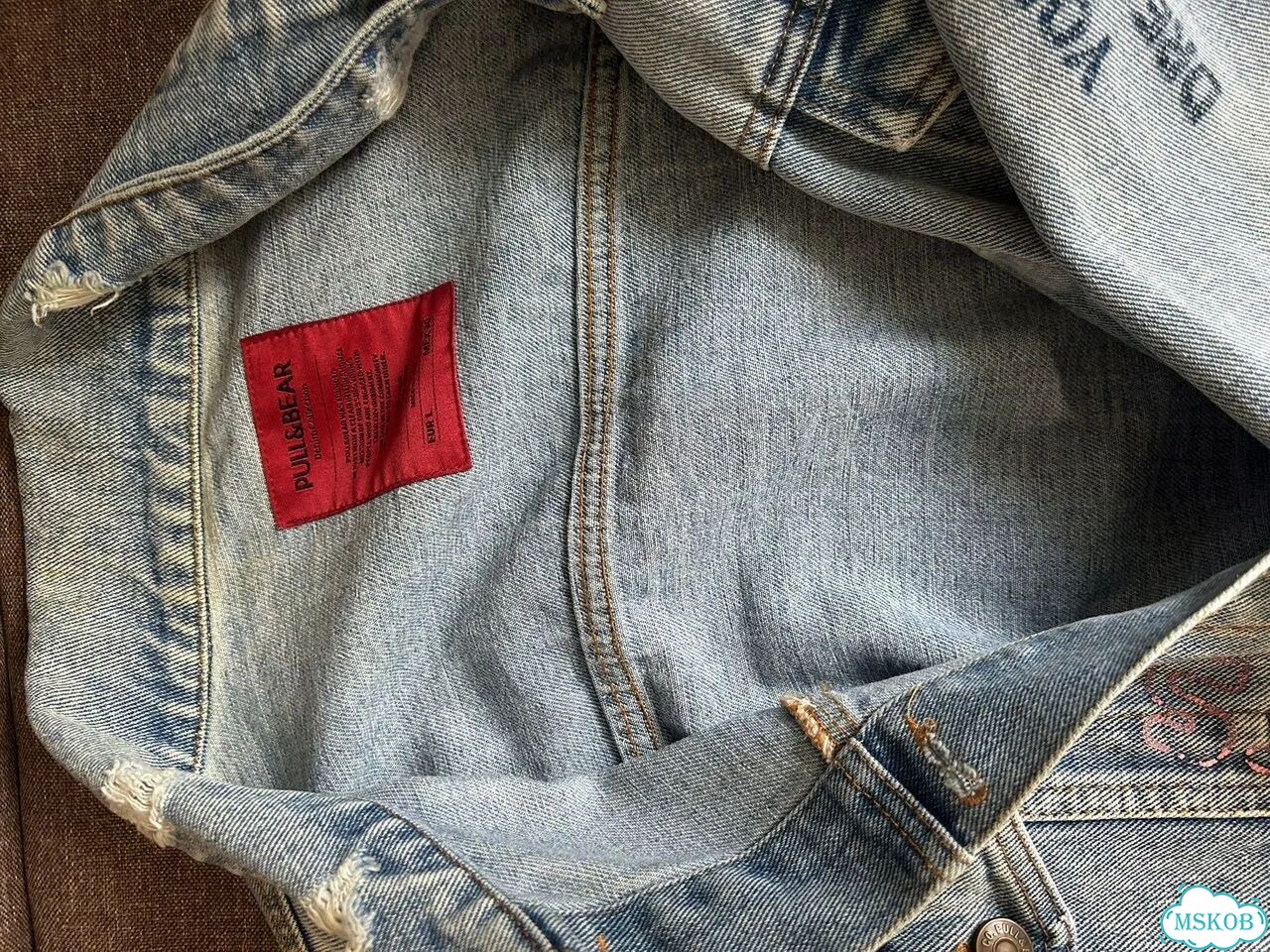 Джинсовая куртка pull bear фото 3