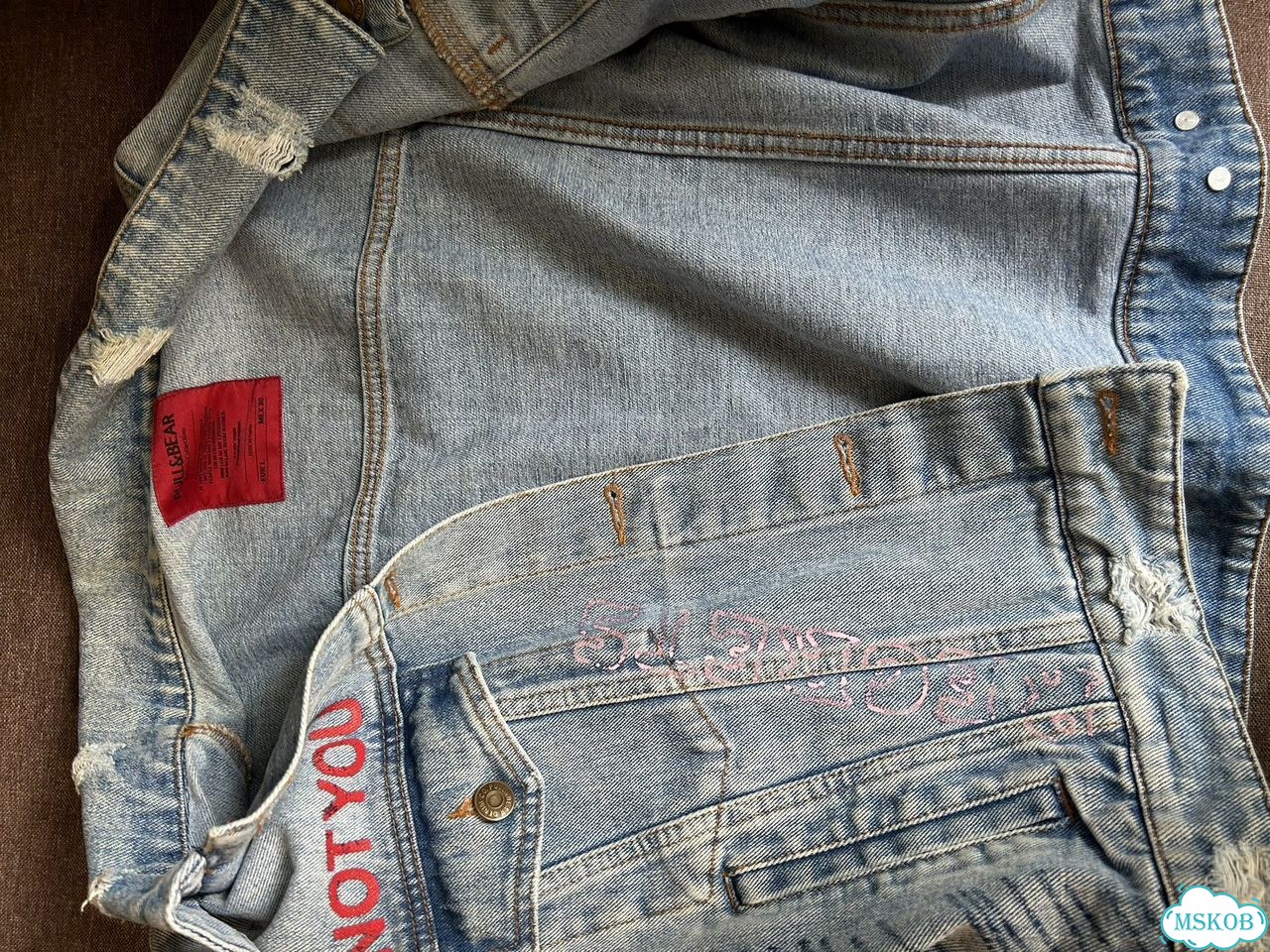 Джинсовая куртка pull bear фото 8
