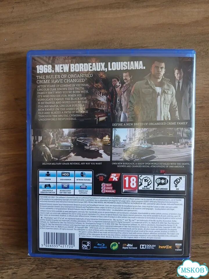 Ps4 Mafia 3 фото 3
