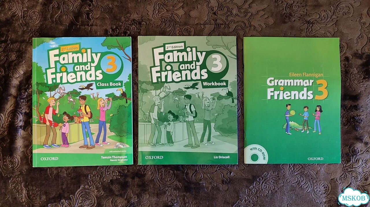 Учебник Английский Family and Friends 1,2,3 класс фото 3