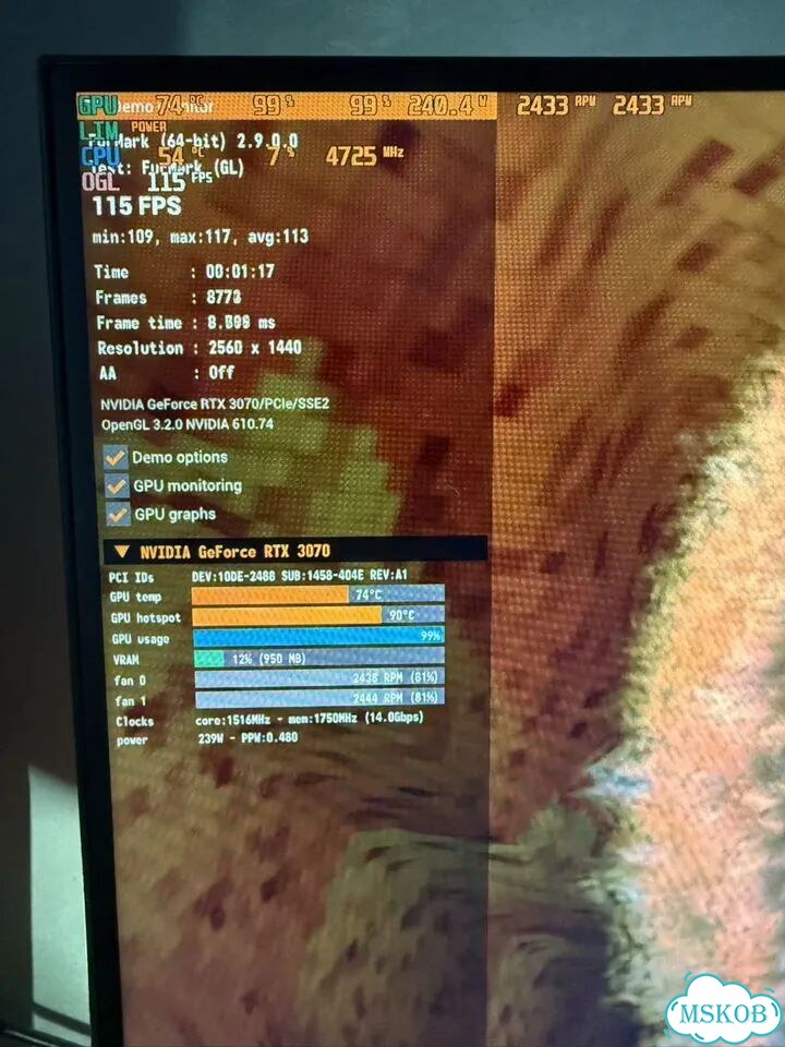 Видеокарта rtx 3070 gigabyte eagle фото 3