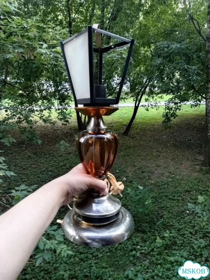 Настольная лампа СССР фото 1