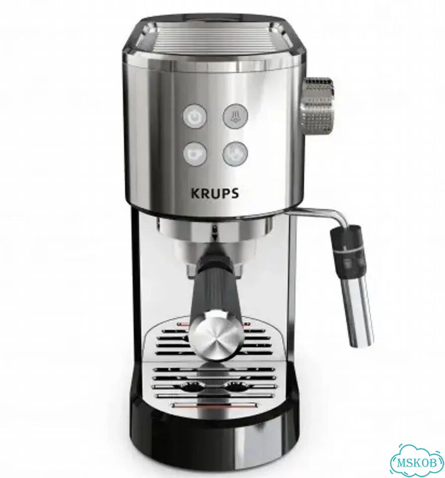 Рожковая кофеварка krups Virtuoso + XP444C10 фото 1