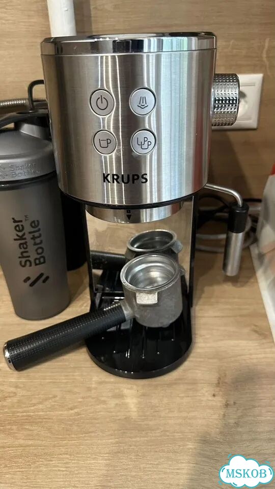 Рожковая кофеварка krups Virtuoso + XP444C10 фото 8