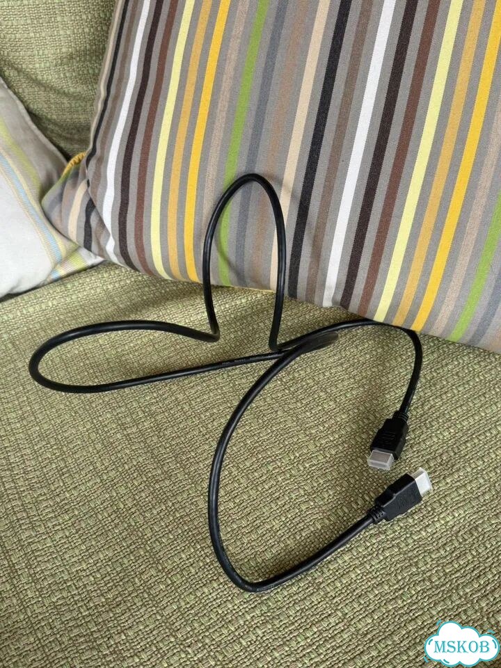 Hdmi кабель оригинал новый черный фото 1