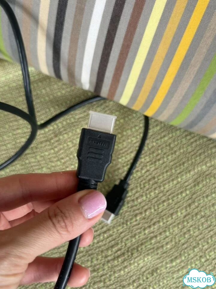 Hdmi кабель оригинал новый черный фото 2