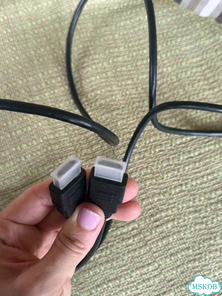 Hdmi кабель оригинал новый черный фото 3