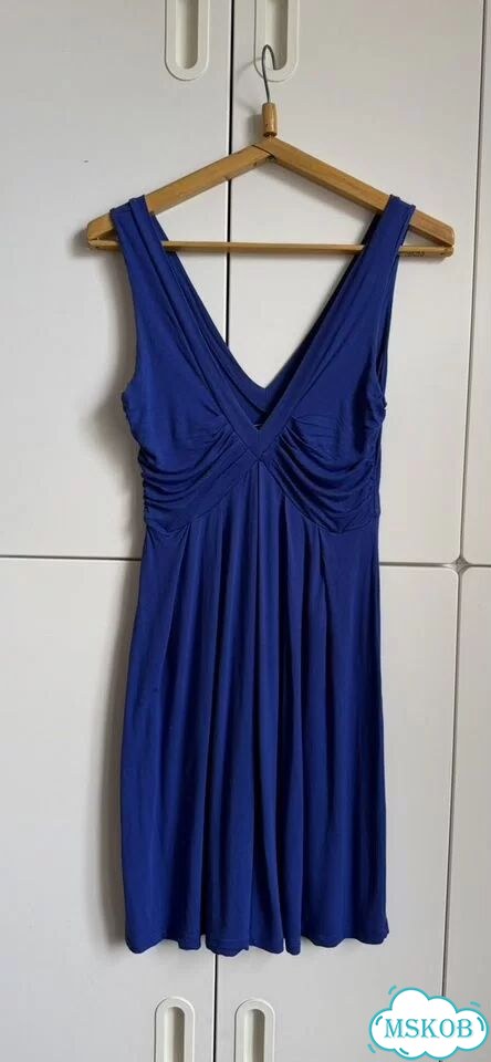 Платье Zara летнее синее S фото 3