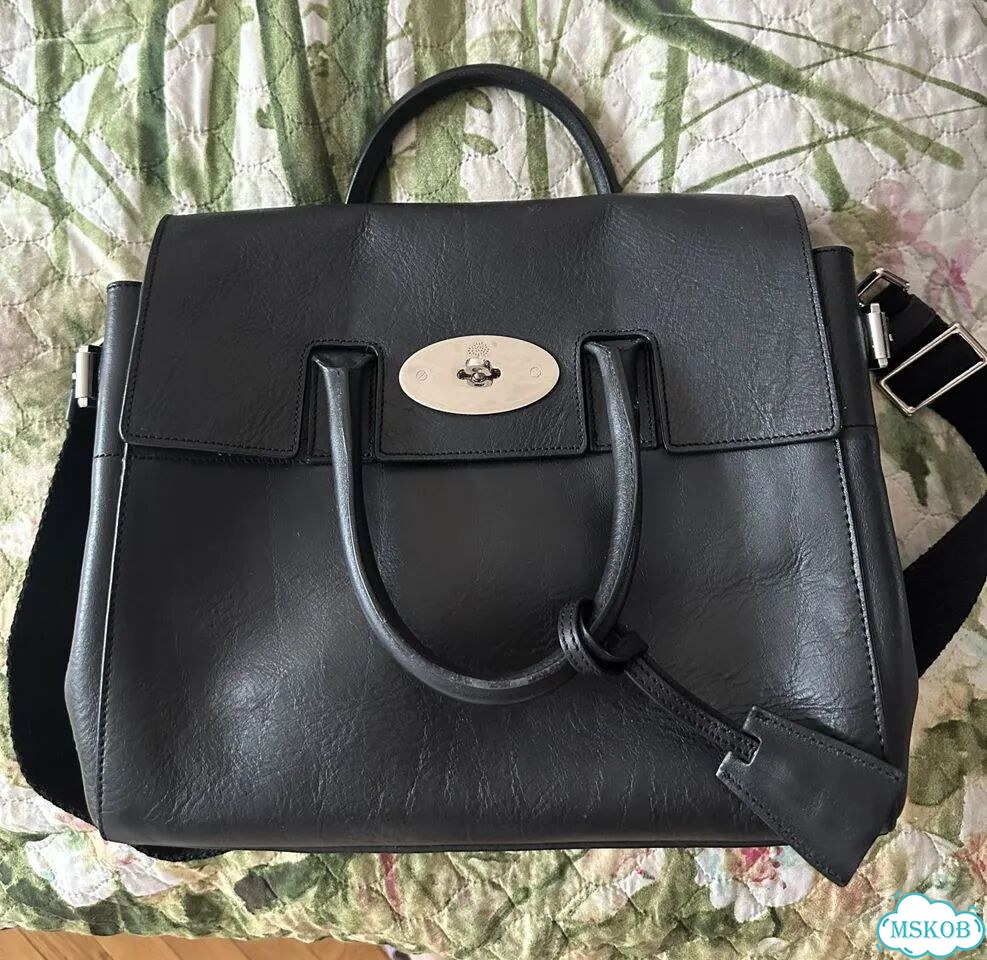Сумка mulberry натуральная кожа оригинал фото 2