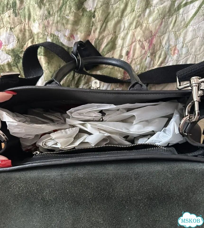 Сумка mulberry натуральная кожа оригинал фото 5