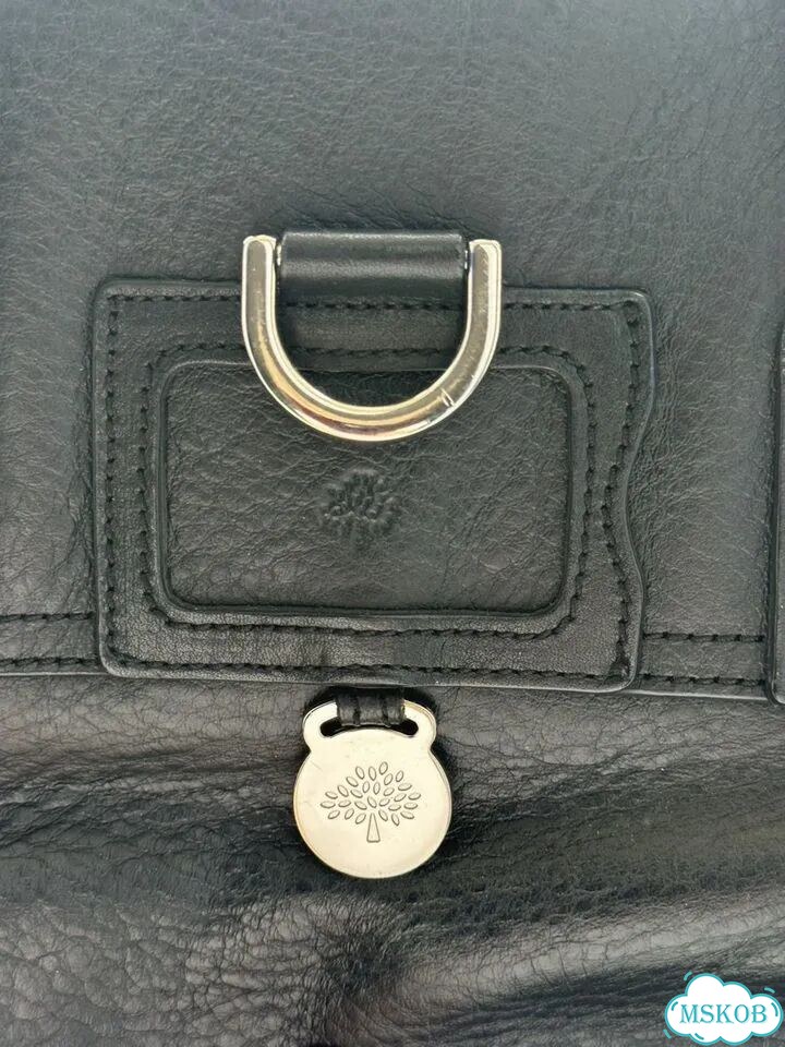 Сумка mulberry натуральная кожа оригинал фото 6