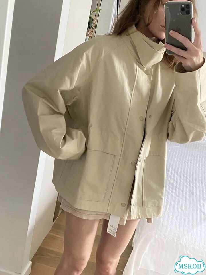 Хлопковая куртка uniqlo / новая последняя фото 1
