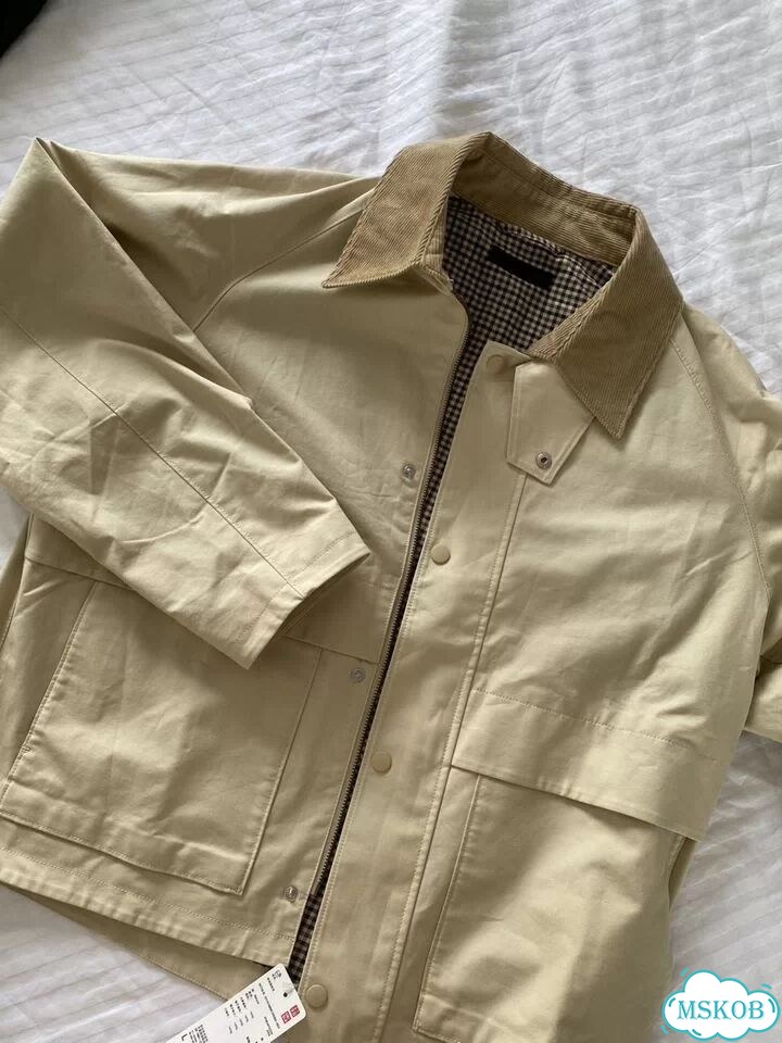 Хлопковая куртка uniqlo / новая последняя фото 3