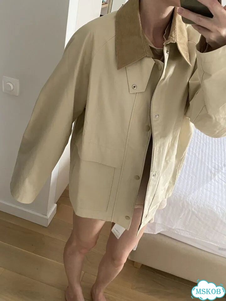 Хлопковая куртка uniqlo / новая последняя фото 4