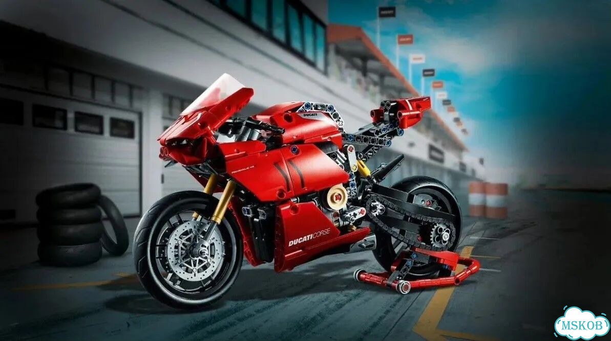 Конструктор lego Technic 42107 Мотоцикл фото 1