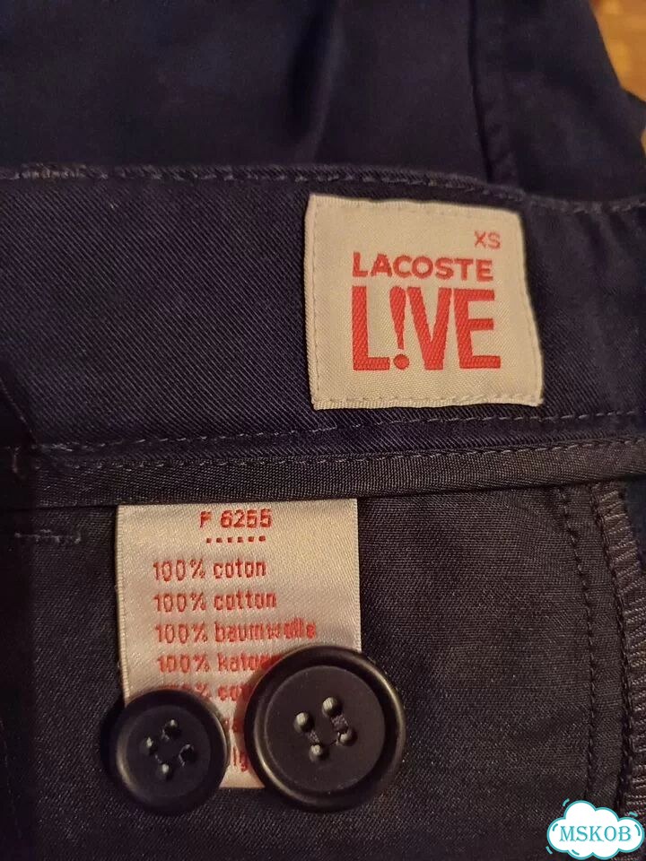 Шорты lacoste хлопок, chloe лен фото 11