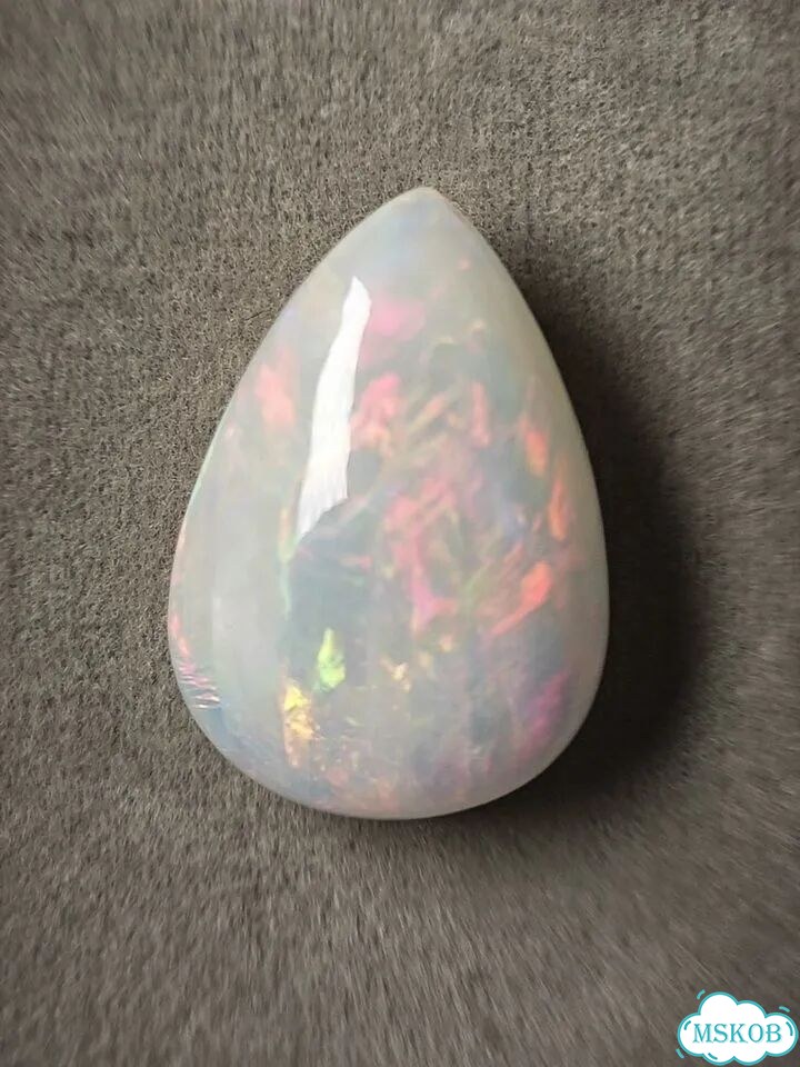 Белый опал 15,87 ct Эфиопия фото 4