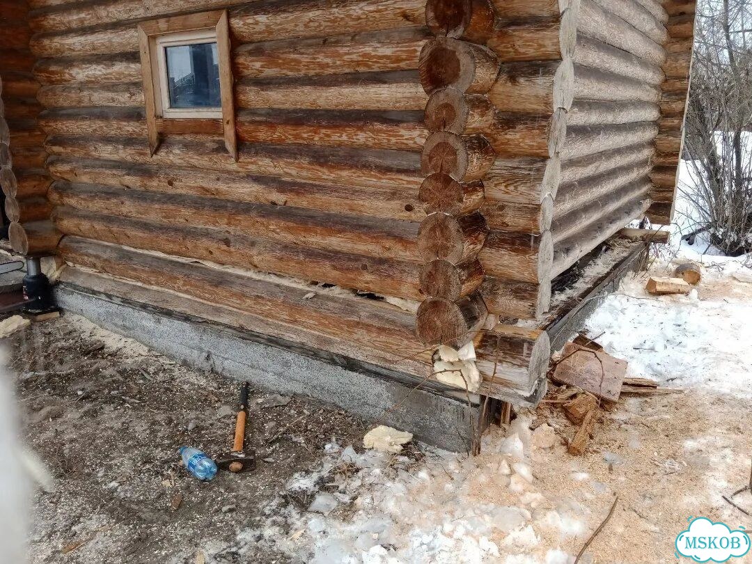 Замена венцов Подъем домов Реконструкция домов фото 10