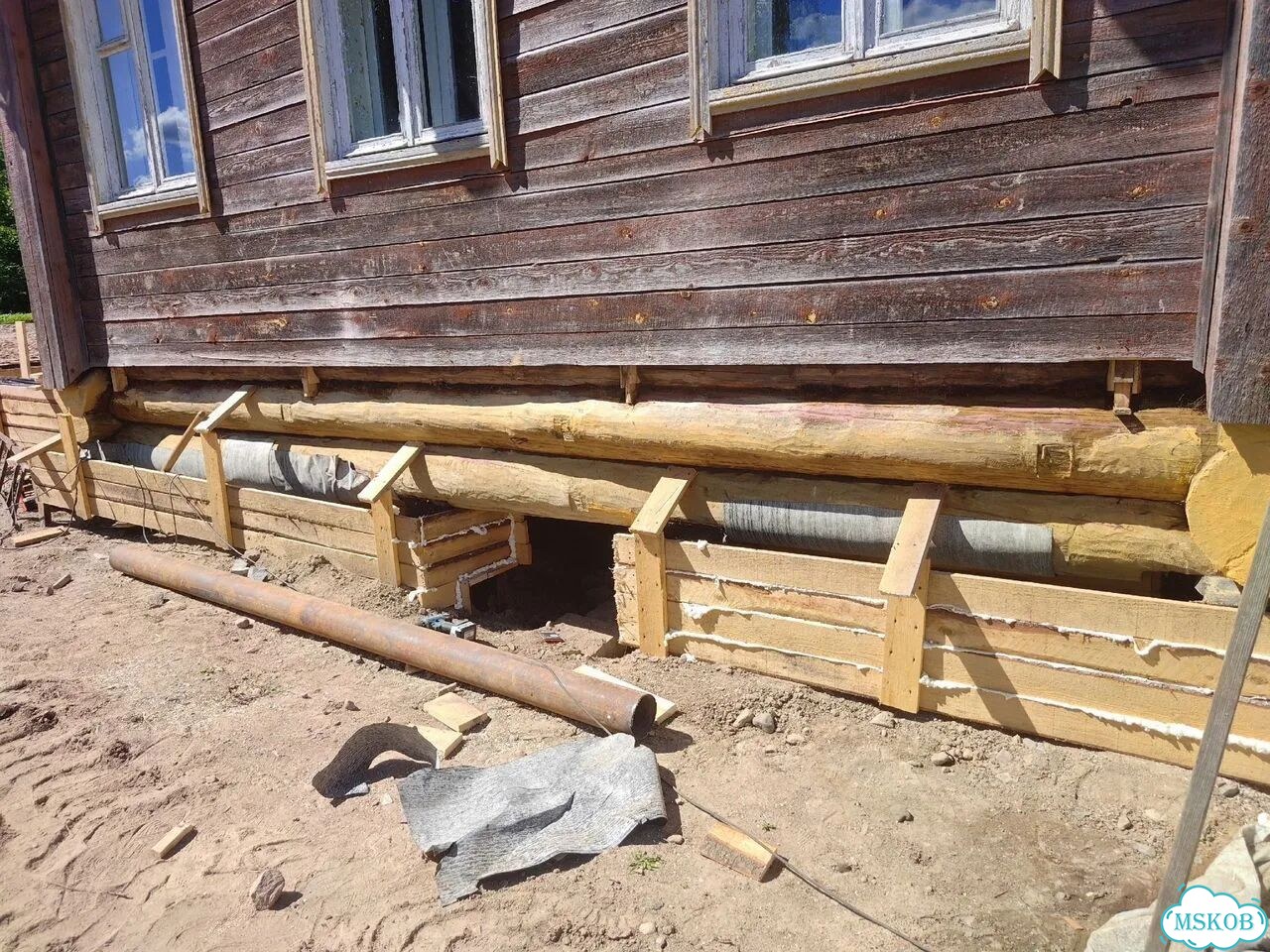 Замена венцов Подъем домов Реконструкция домов фото 2