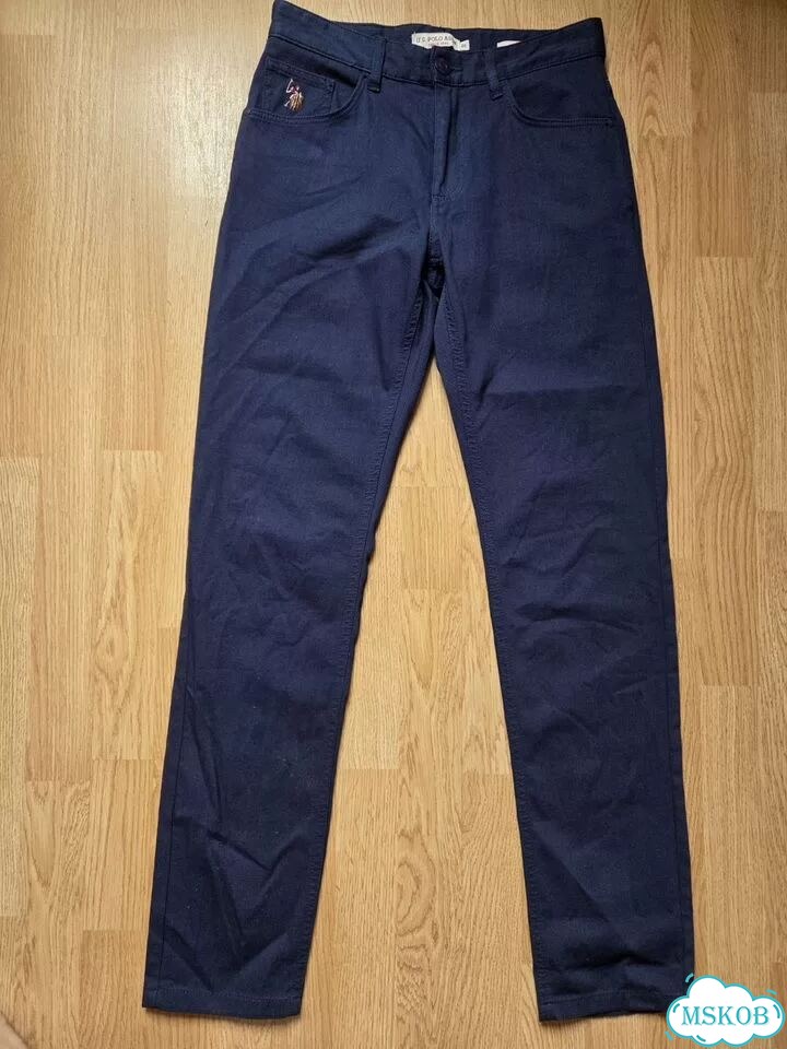 Брюки синие US polo assn 28 размер оригинал фото 1
