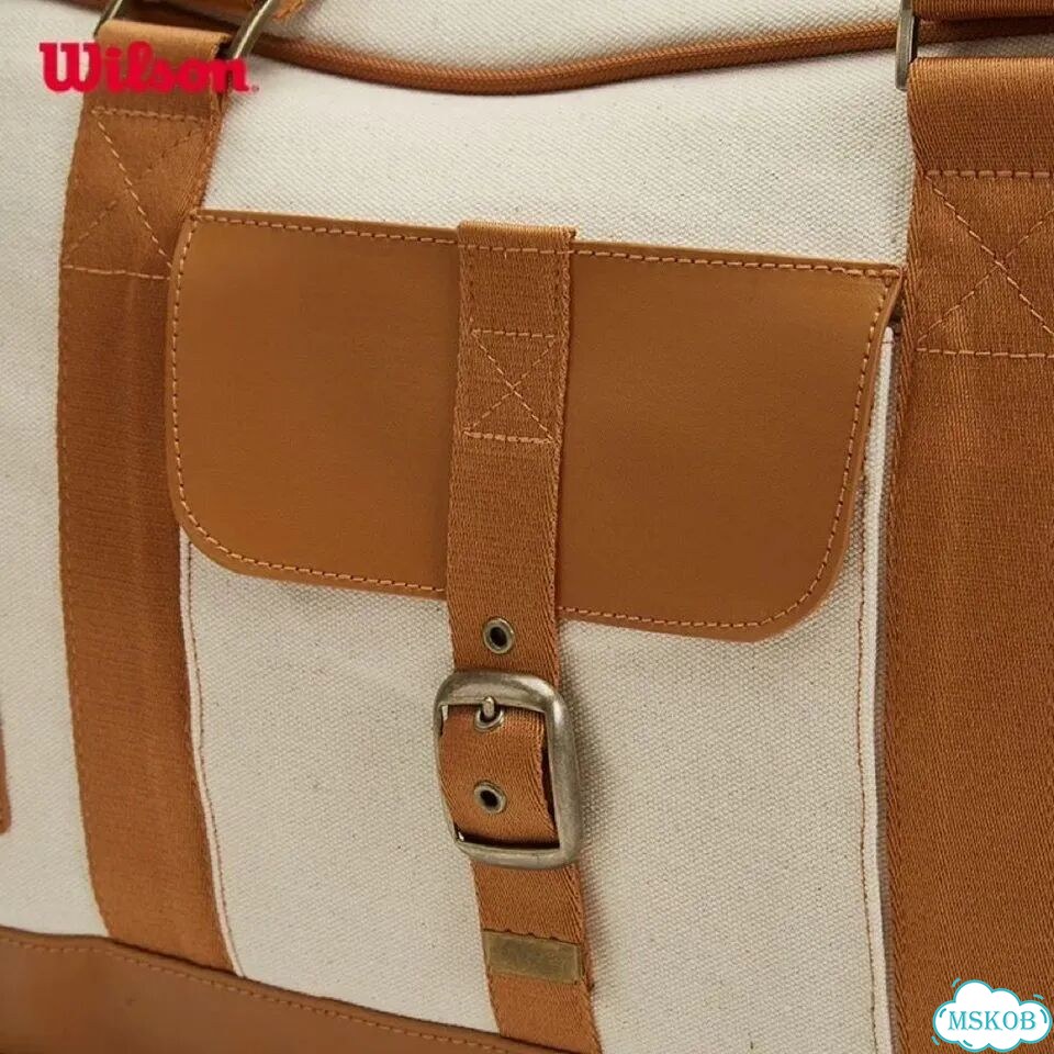 Теннисная сумка Wilson Chicago тканевая 6 ракеток фото 4