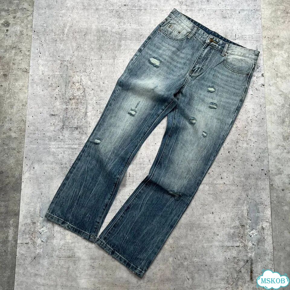 Flared Jeans Distress type Balenciaga 25SS фото 1