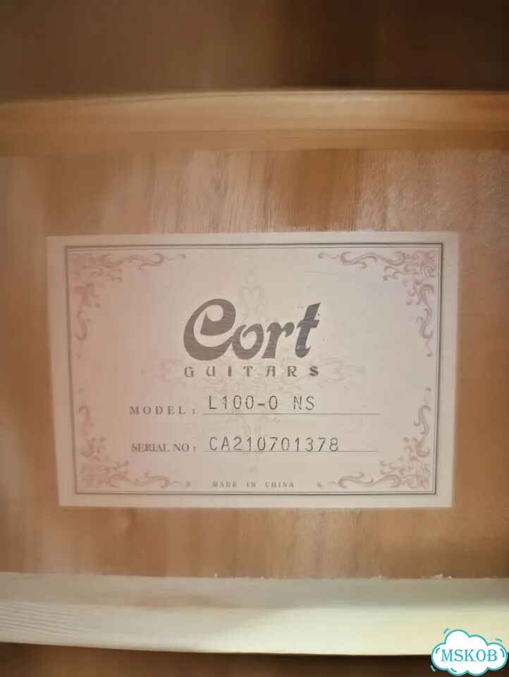 Акустическая гитара Cort фото 9