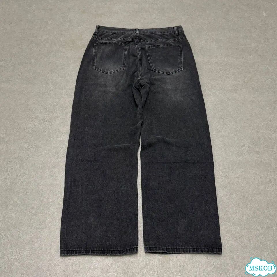 Широкие джинсы серые baggy jaded london type фото 1