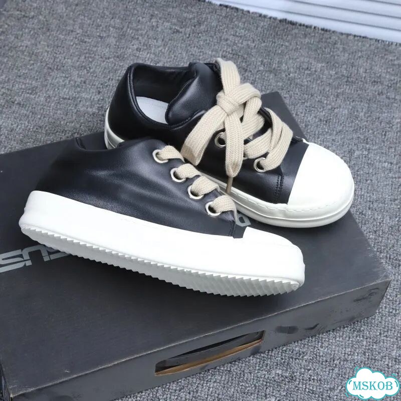 Кеды rick owens ramones jumbo low фото 1