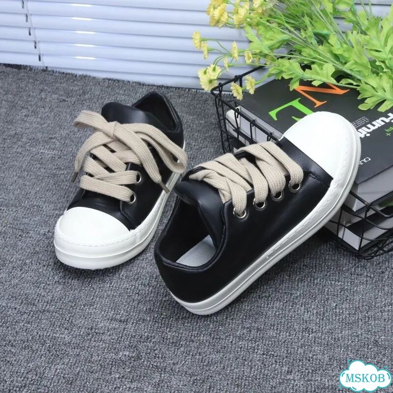 Кеды rick owens ramones jumbo low фото 3