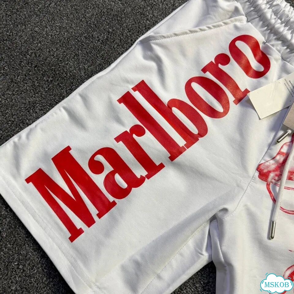 Шорты Polo Ralph Lauren Marlboro белые фото 1