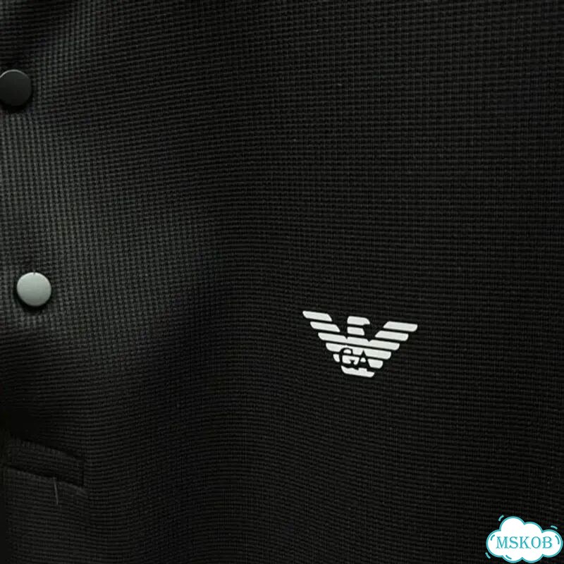 Поло мужское Emporio Armani black «Оригигал» фото 4
