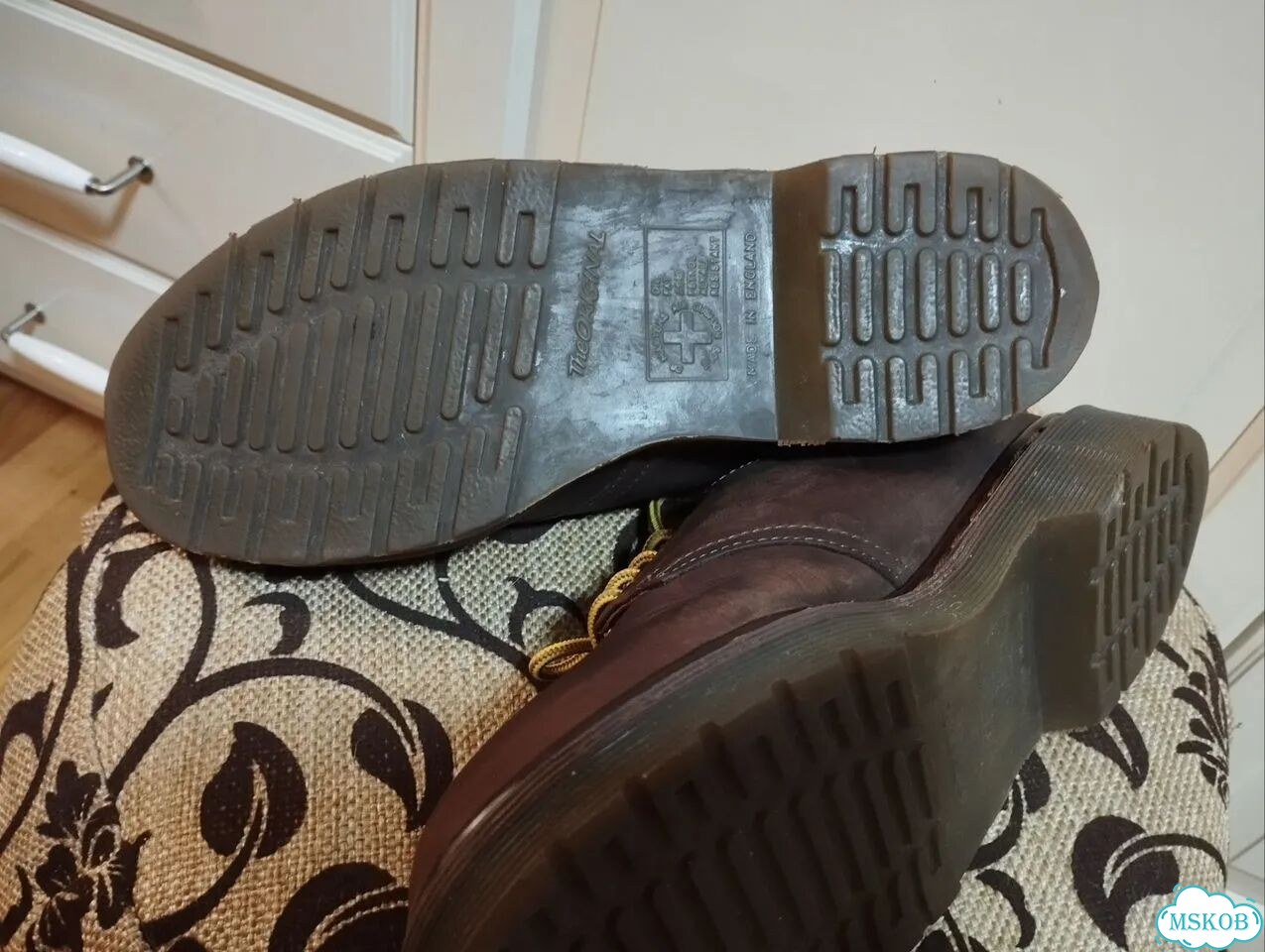 Винтаж Dr Martens 1561 made in England 90-е фото 6