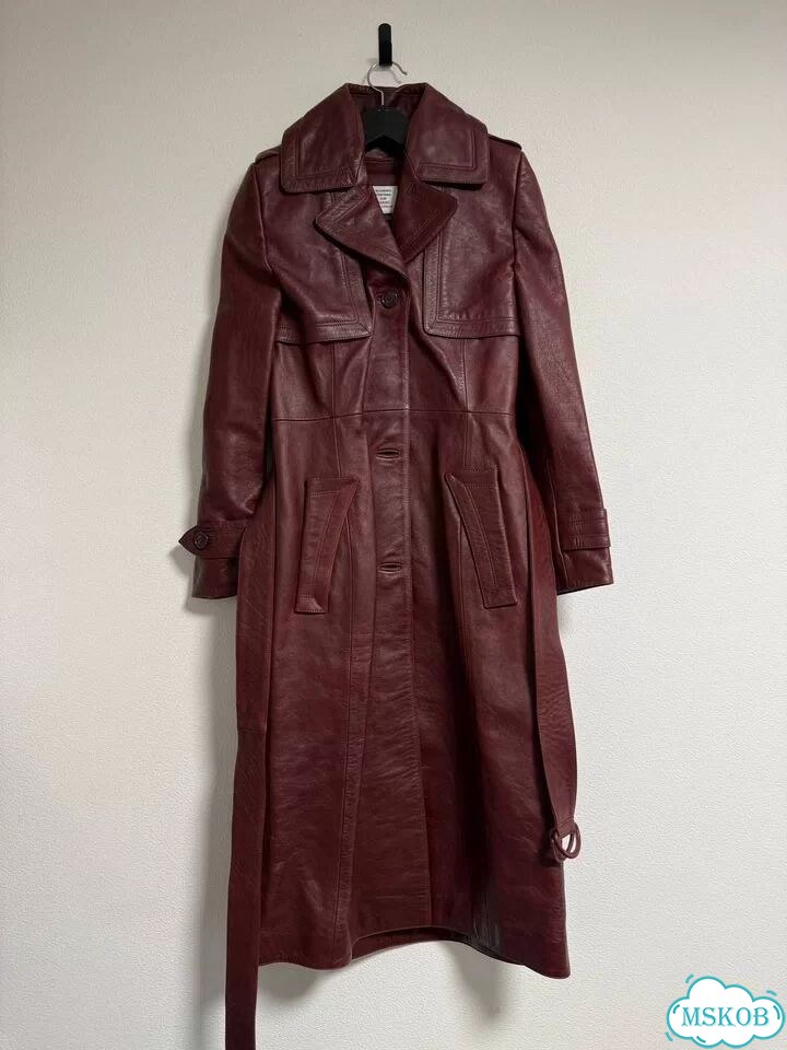Подиумный Кожаный Плащ Vetements фото 1