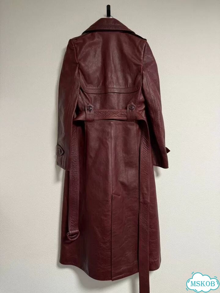 Подиумный Кожаный Плащ Vetements фото 2