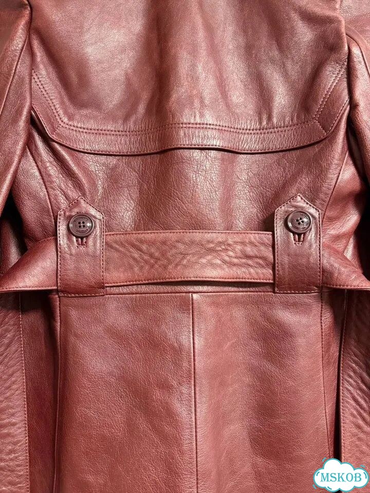 Подиумный Кожаный Плащ Vetements фото 6